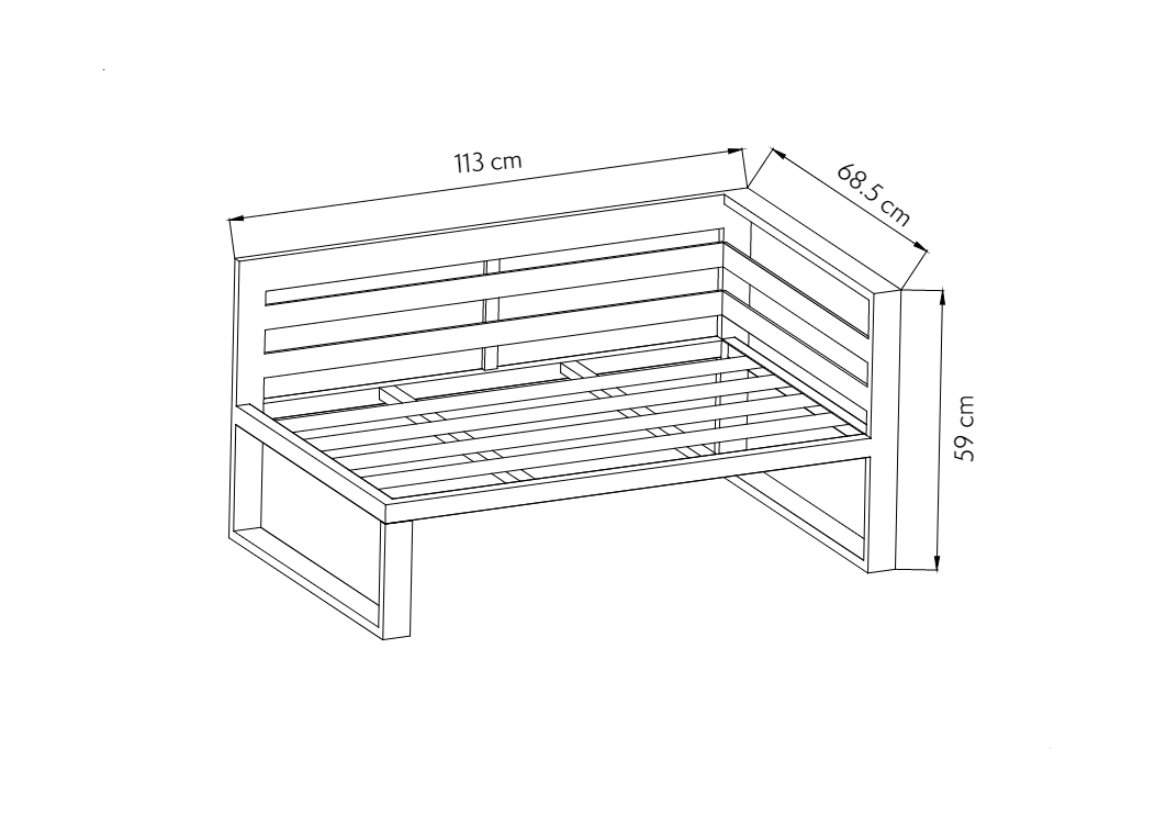 Salon de jardin modulable Modulo 8 places | Creador®