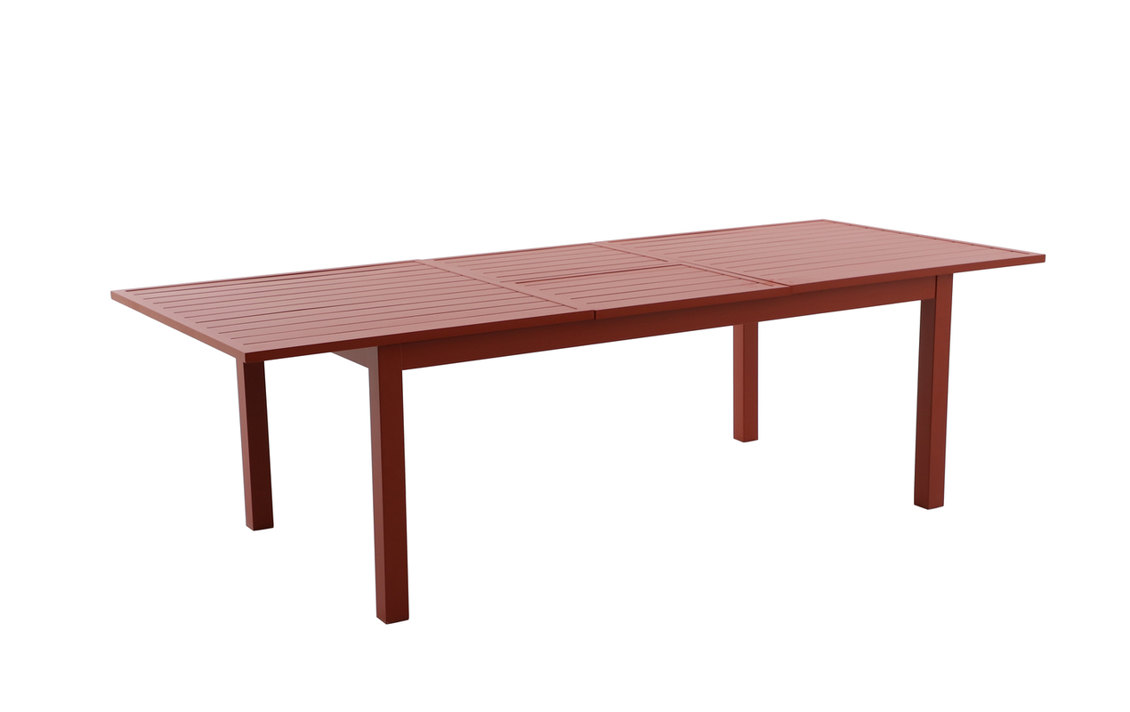 Table de jardin extensible Botica 10 places terracotta | Creador®