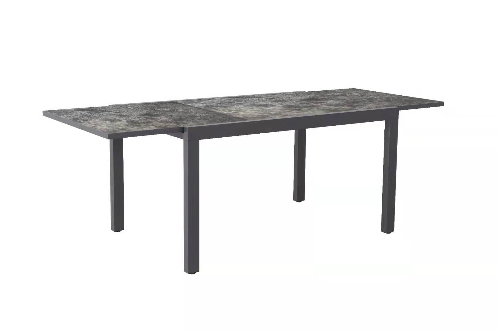 Table de jardin extensible Sari effet béton | Creador®