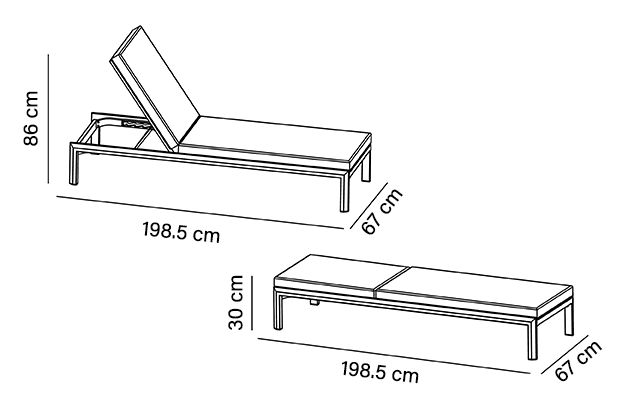 Sun Lounger Dimensions Ubicaciondepersonas Cdmx Gob Mx   Bain De Soleil Hibiscus 