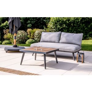 Salon de jardin modulable Antao 2 places gris | Creador®