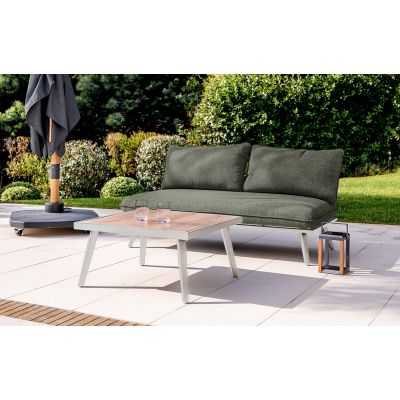 Salon de jardin modulable Antao 2 places vert | Creador®