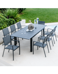 Table de jardin extensible Vasco 10 places | Creador®