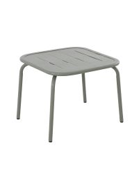 Petite table basse de jardin aluminium Kleo vert | MWH®