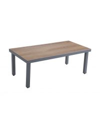 Table basse de jardin Cano effet bois | Creador®